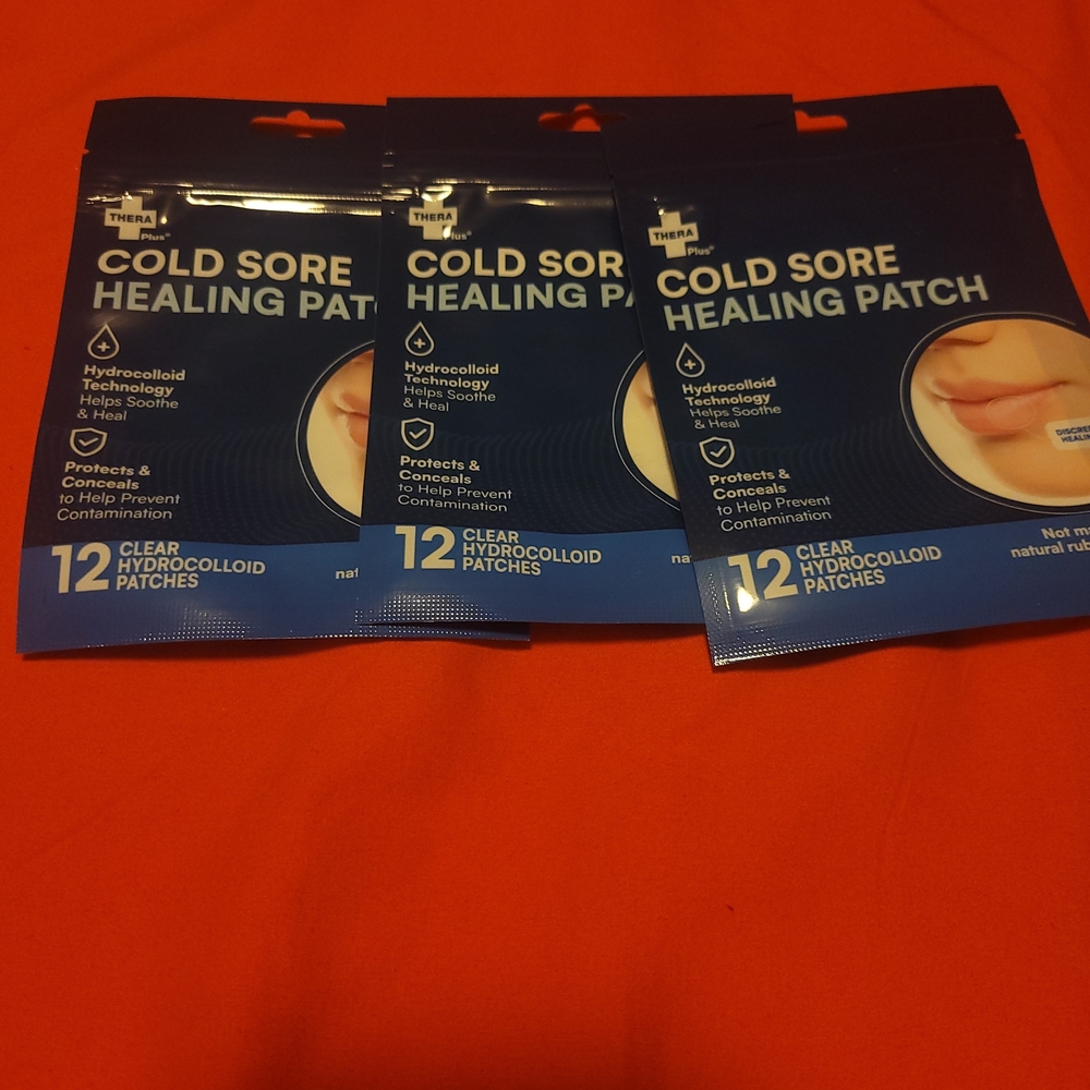 Cold Sore Healing Patches (3 Packs)